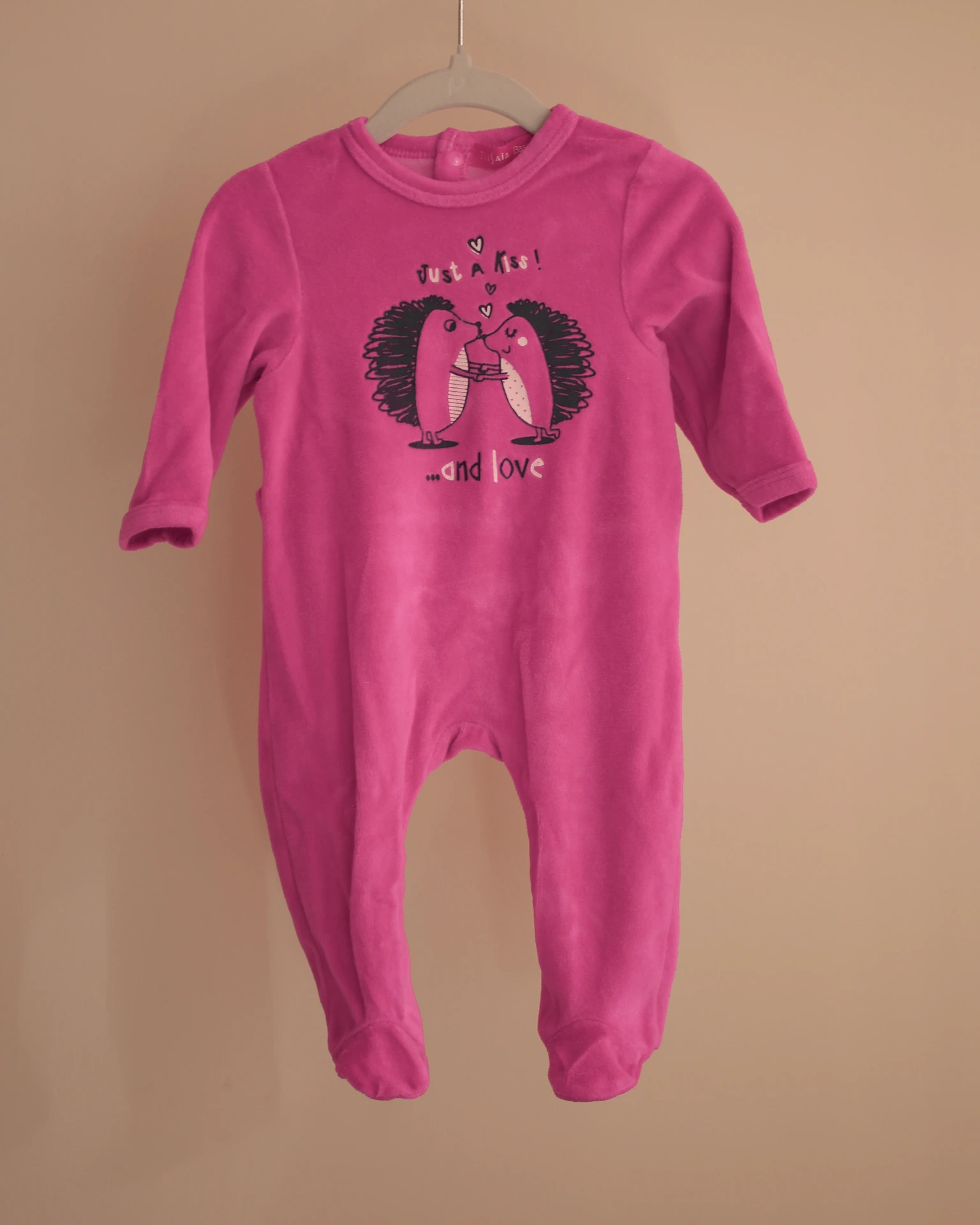 [FPY005] Pyjama 1 pièce fuchsia