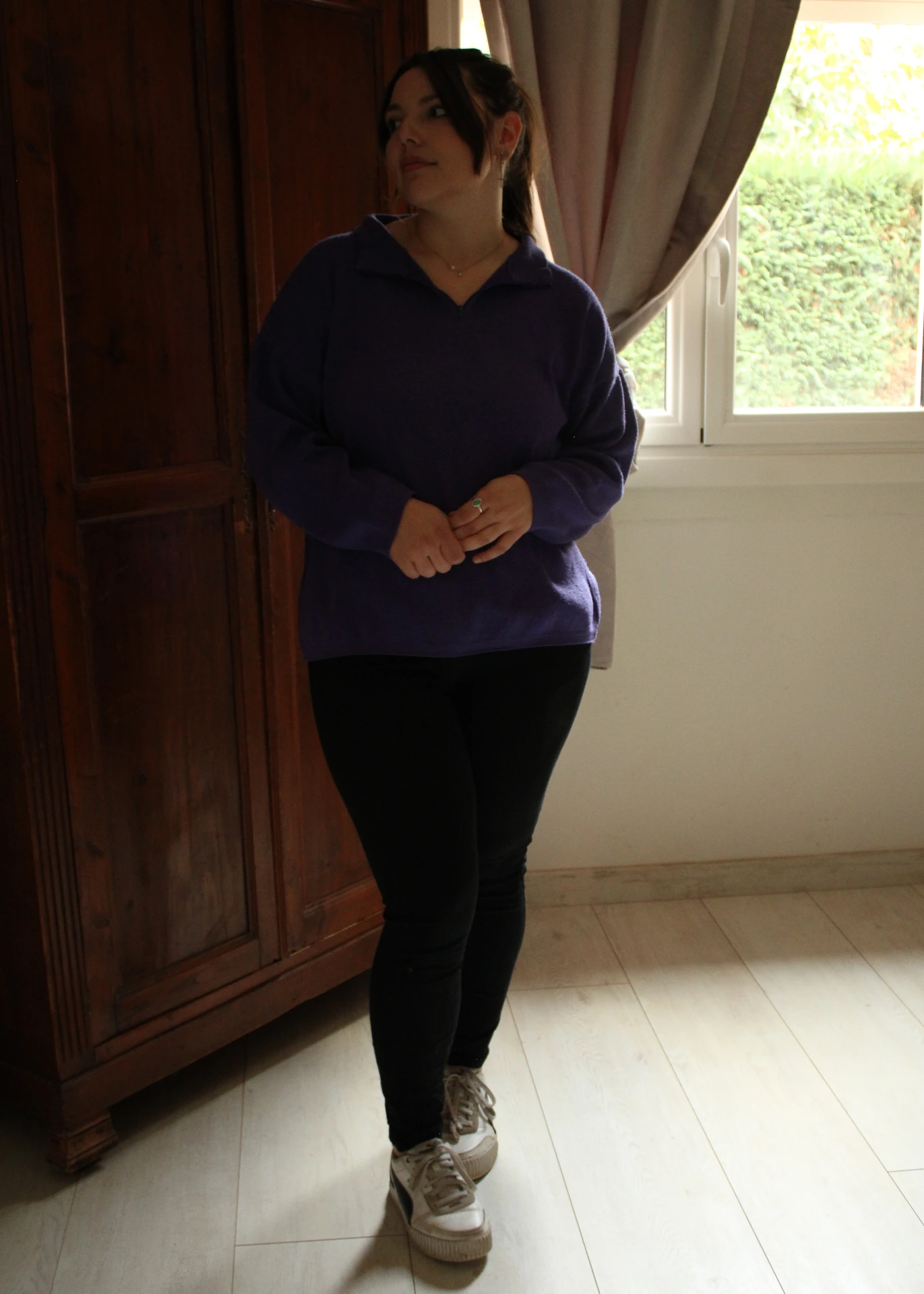 [PU001] Pull Violet Oversize