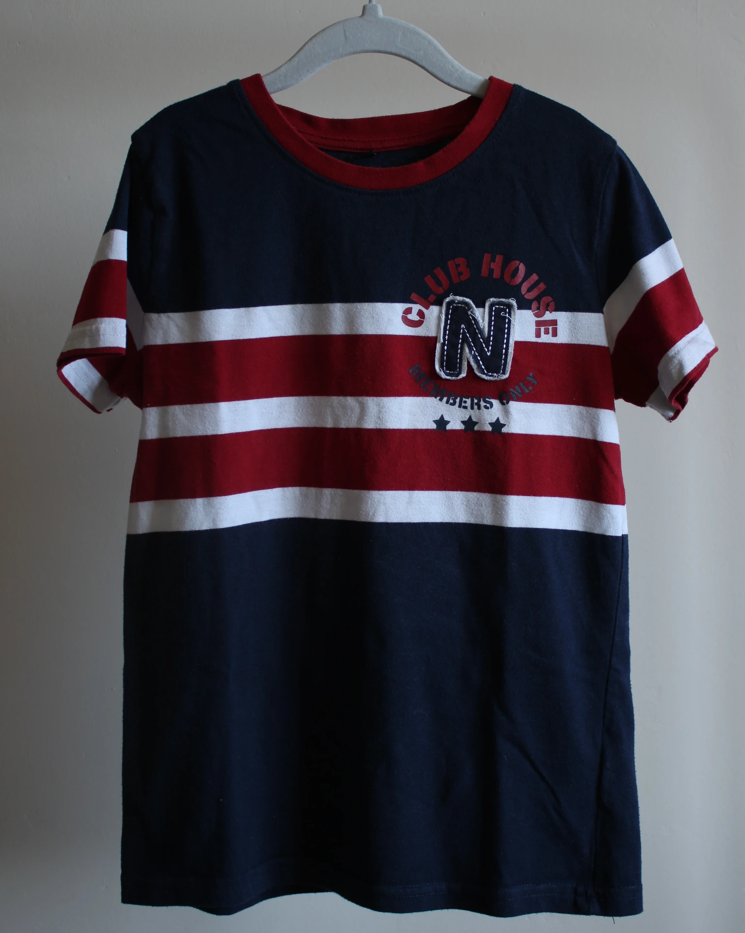 T-shirt Bleu rouge blanc