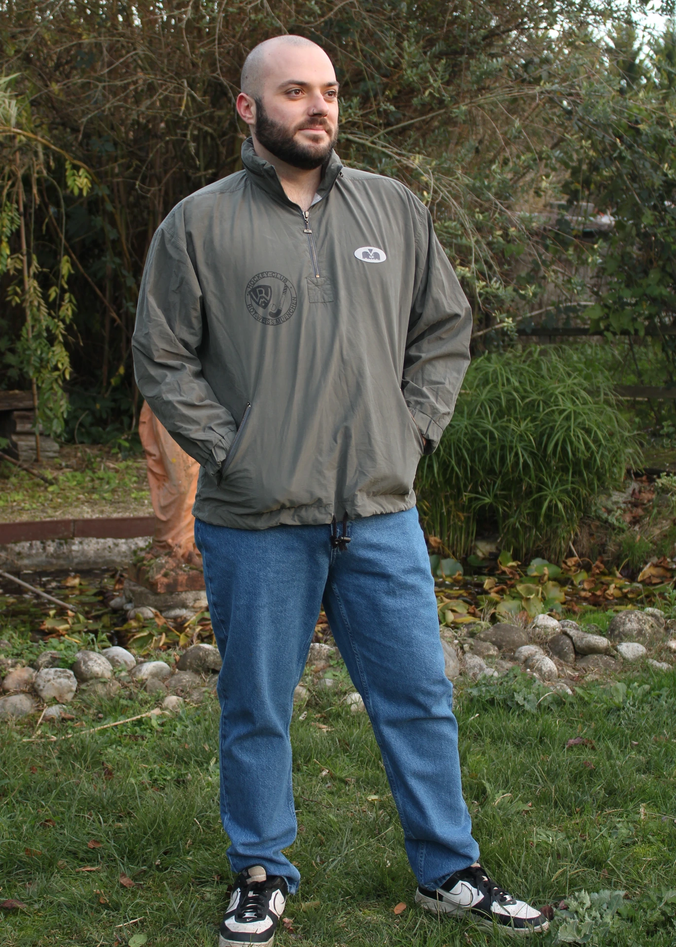 Anorak zippé 1/4 Kakie