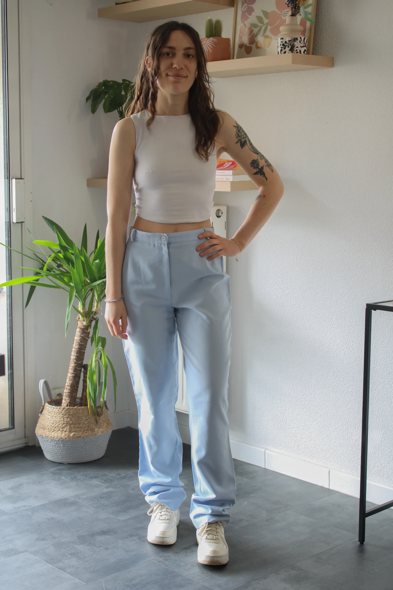 [039] Pantalon bleu
