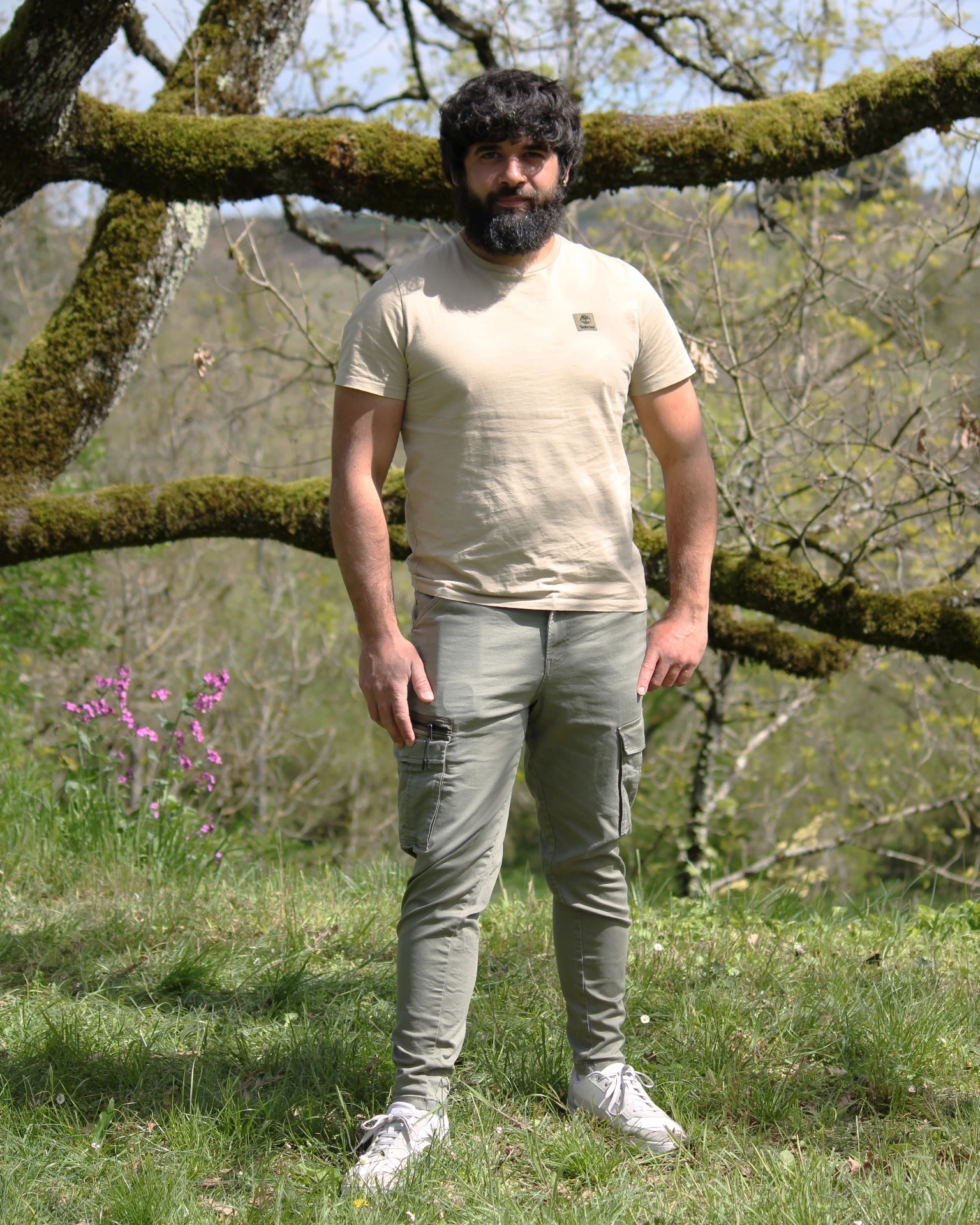 [056] Pantalon Cargo Kaki