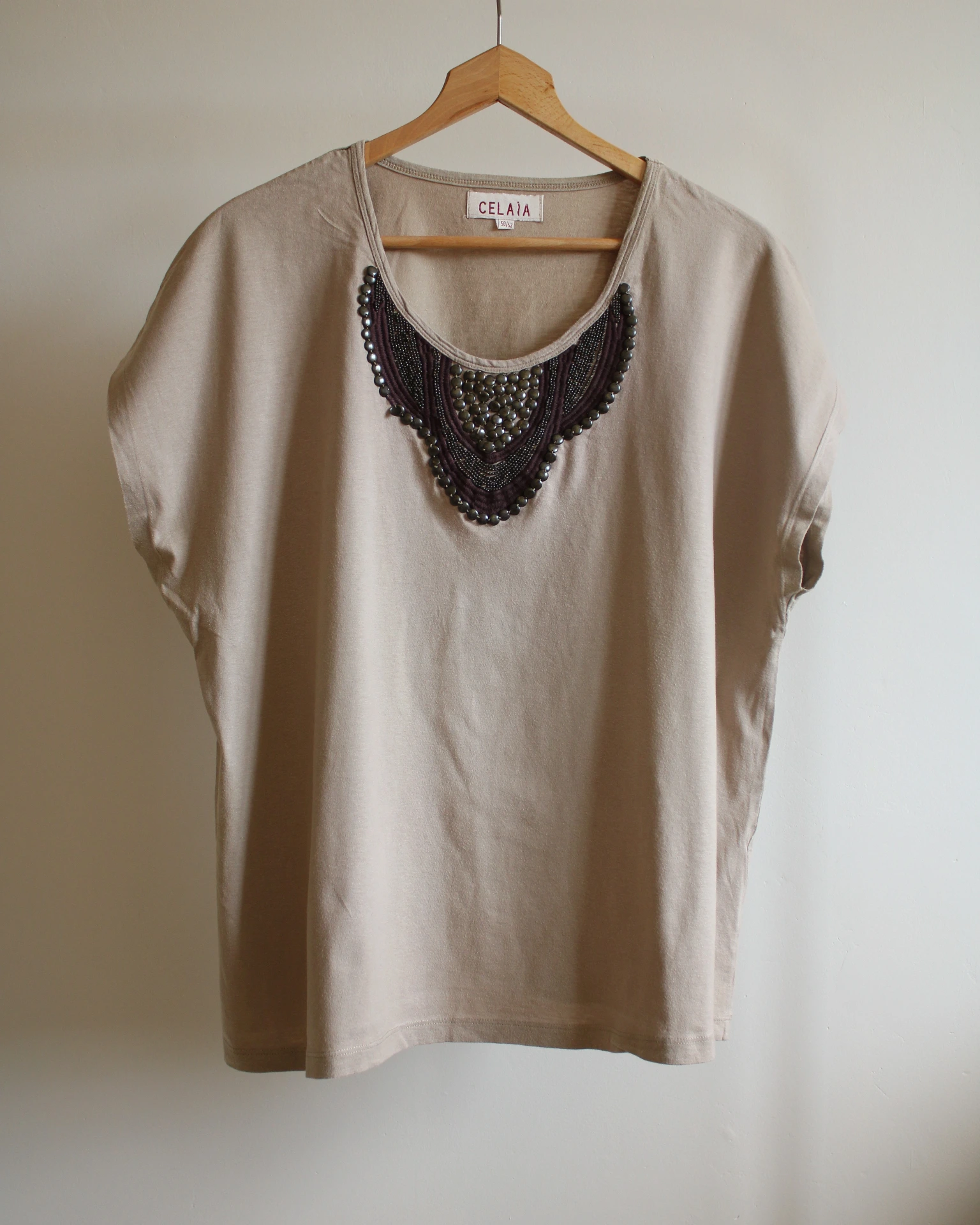 [059] T-shirt Marron