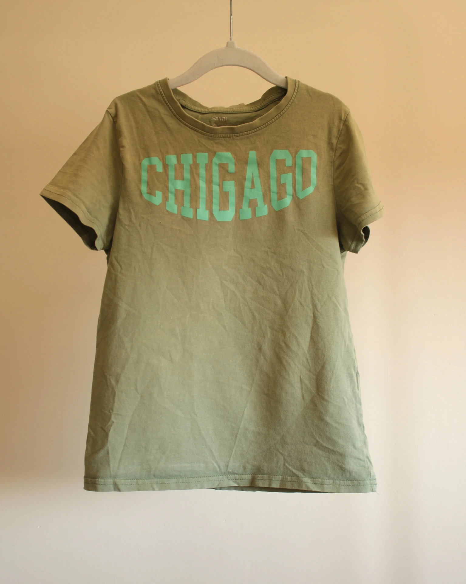 T-shirt Vert Chicago
