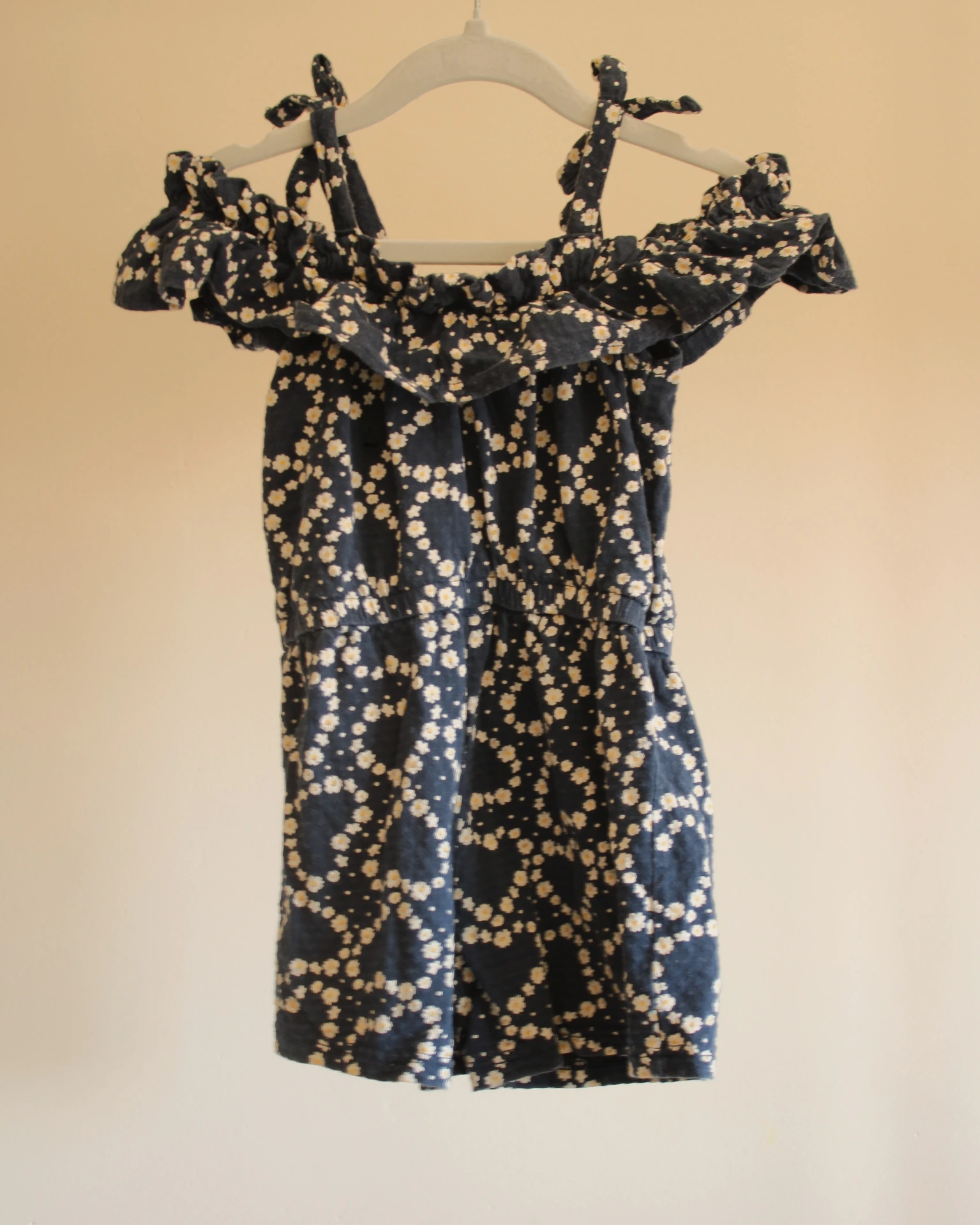 Combishorts Bleu à Fleur