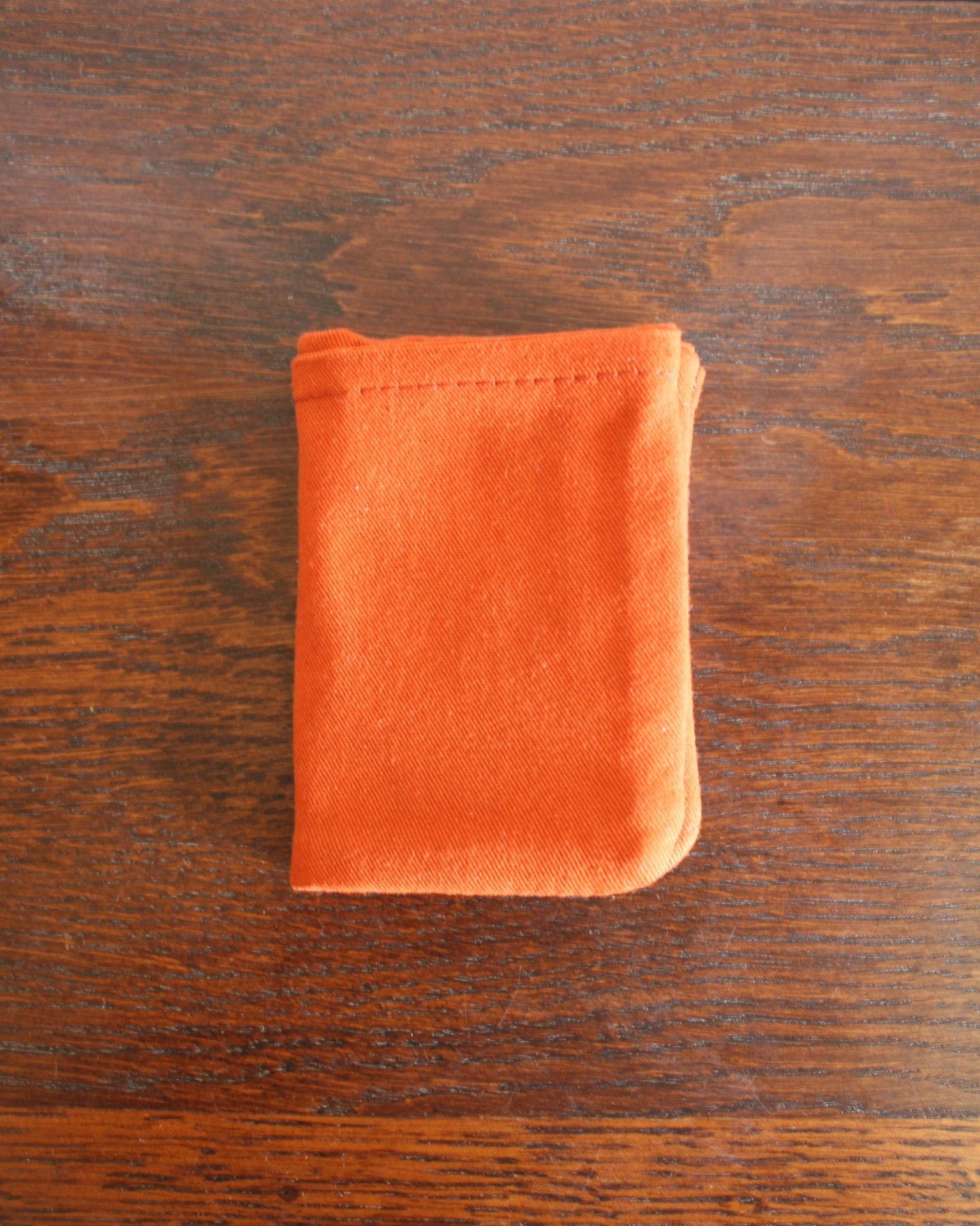 Portefeuille Compact Orange