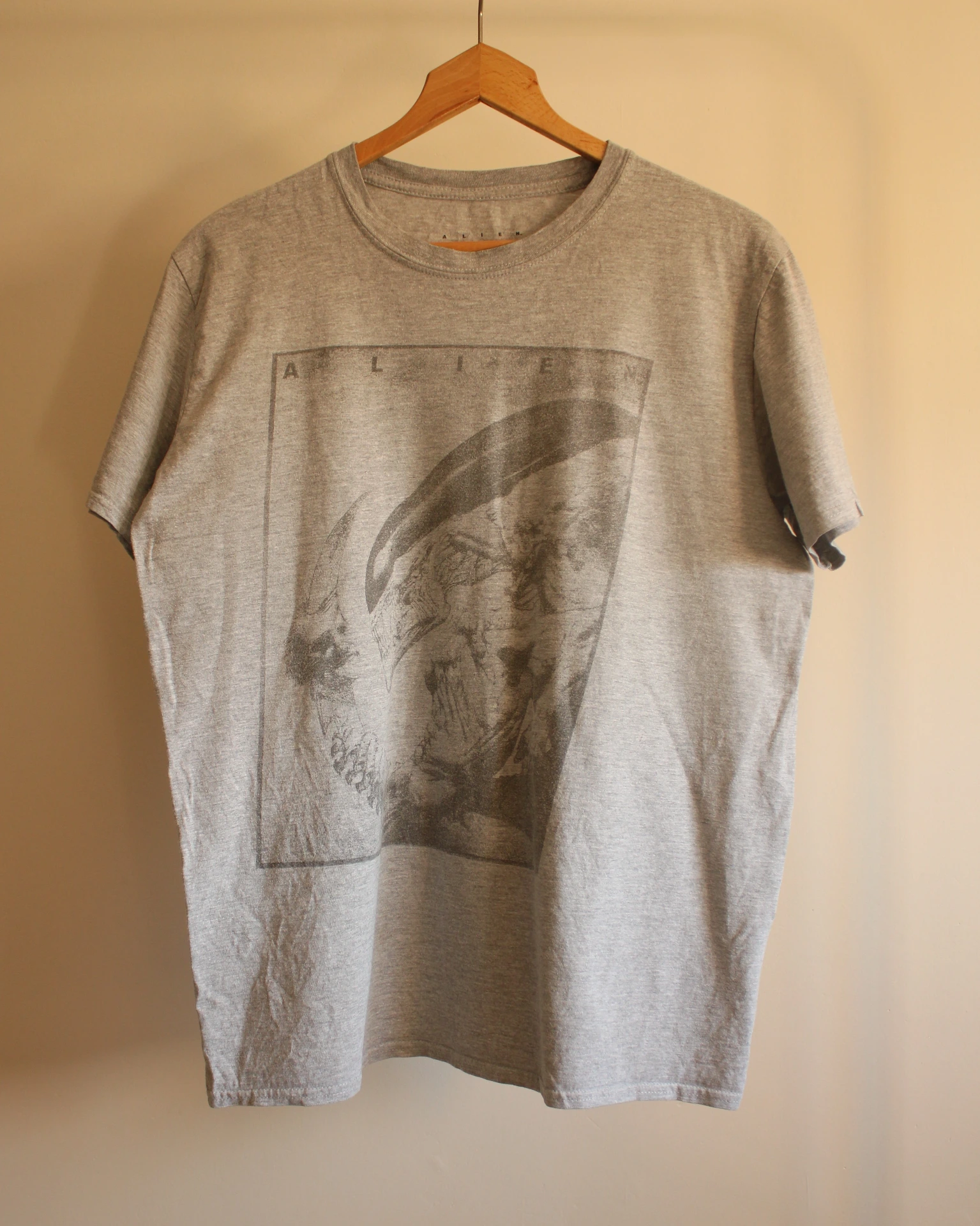 T-shirt Gris Alien
