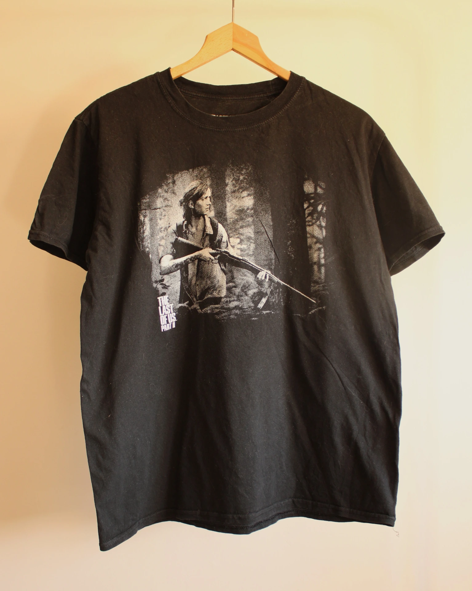 T-shirt Noir The Last Of Us
