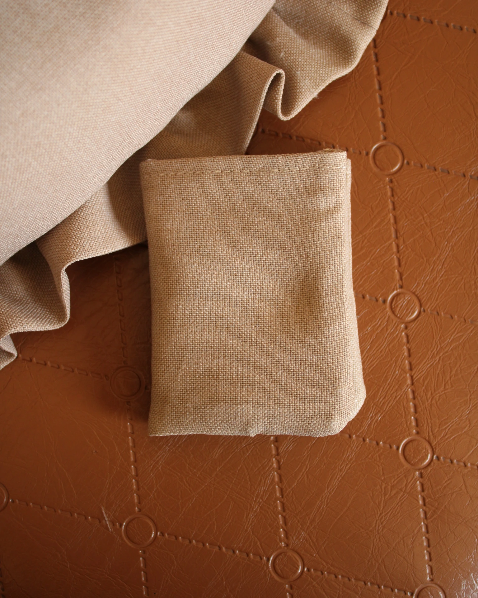 Portefeuille Compact Vieux Rose