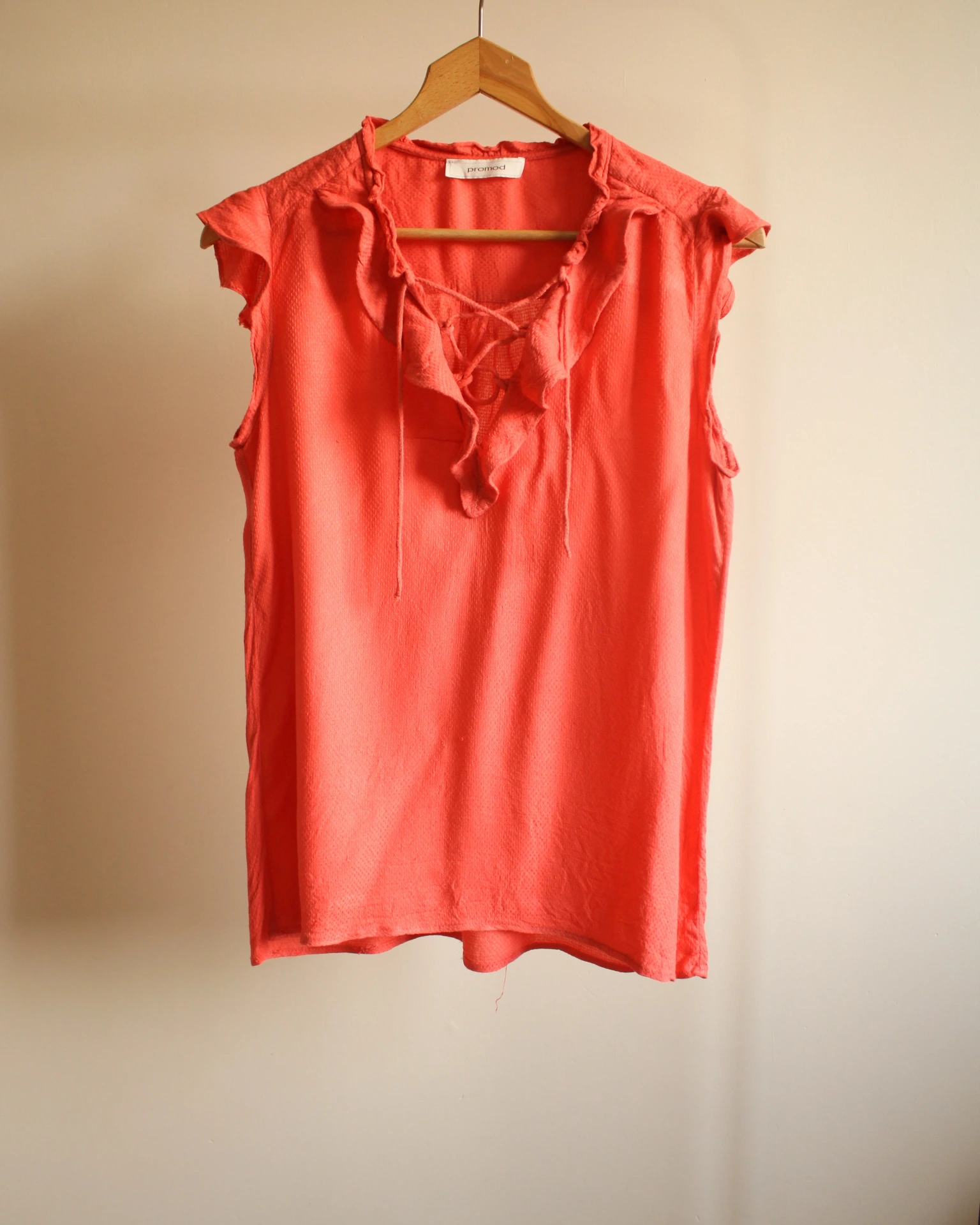 Blouse sans manche Rose