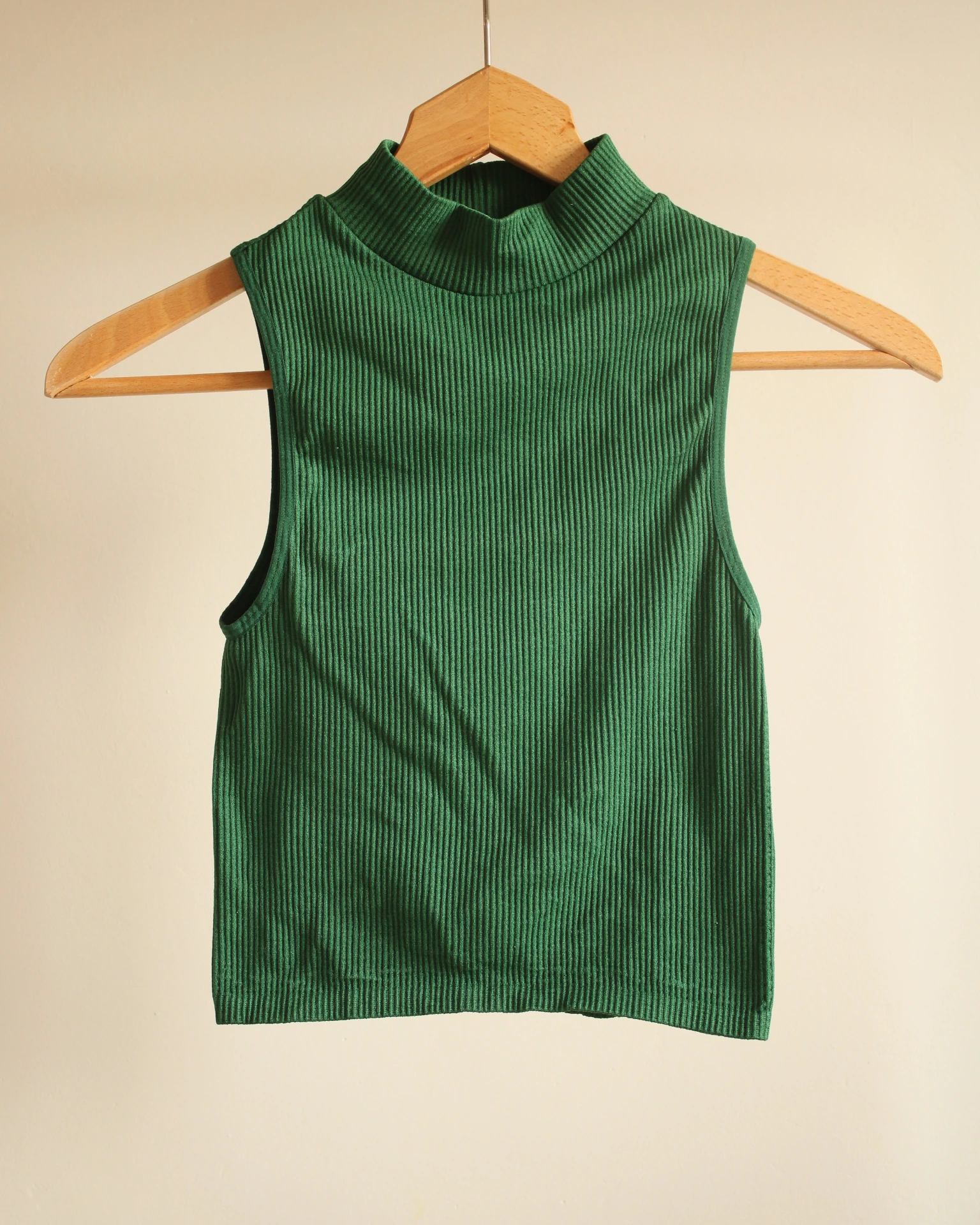 Top sans manches Vert