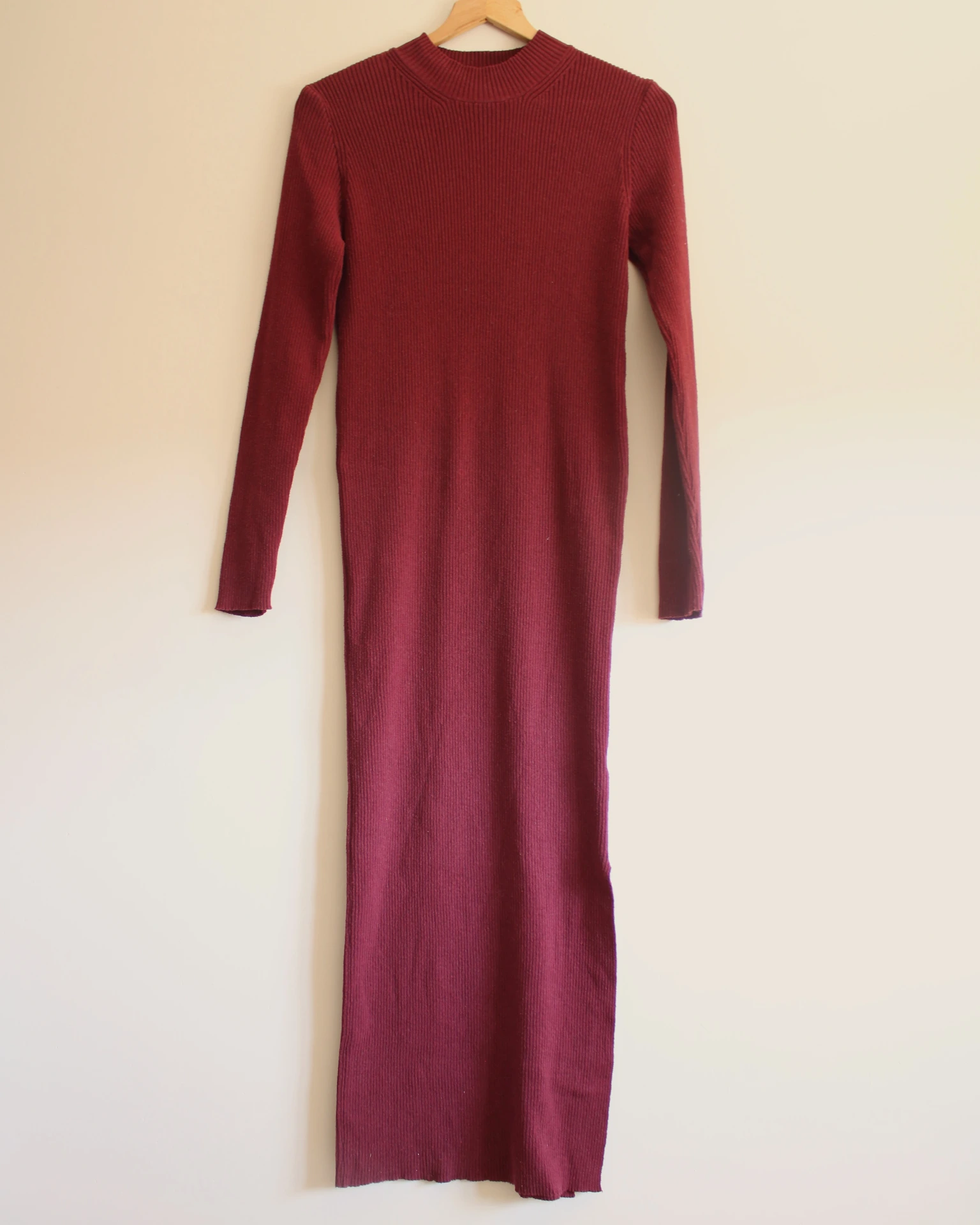 Robe Longue Bordeaux