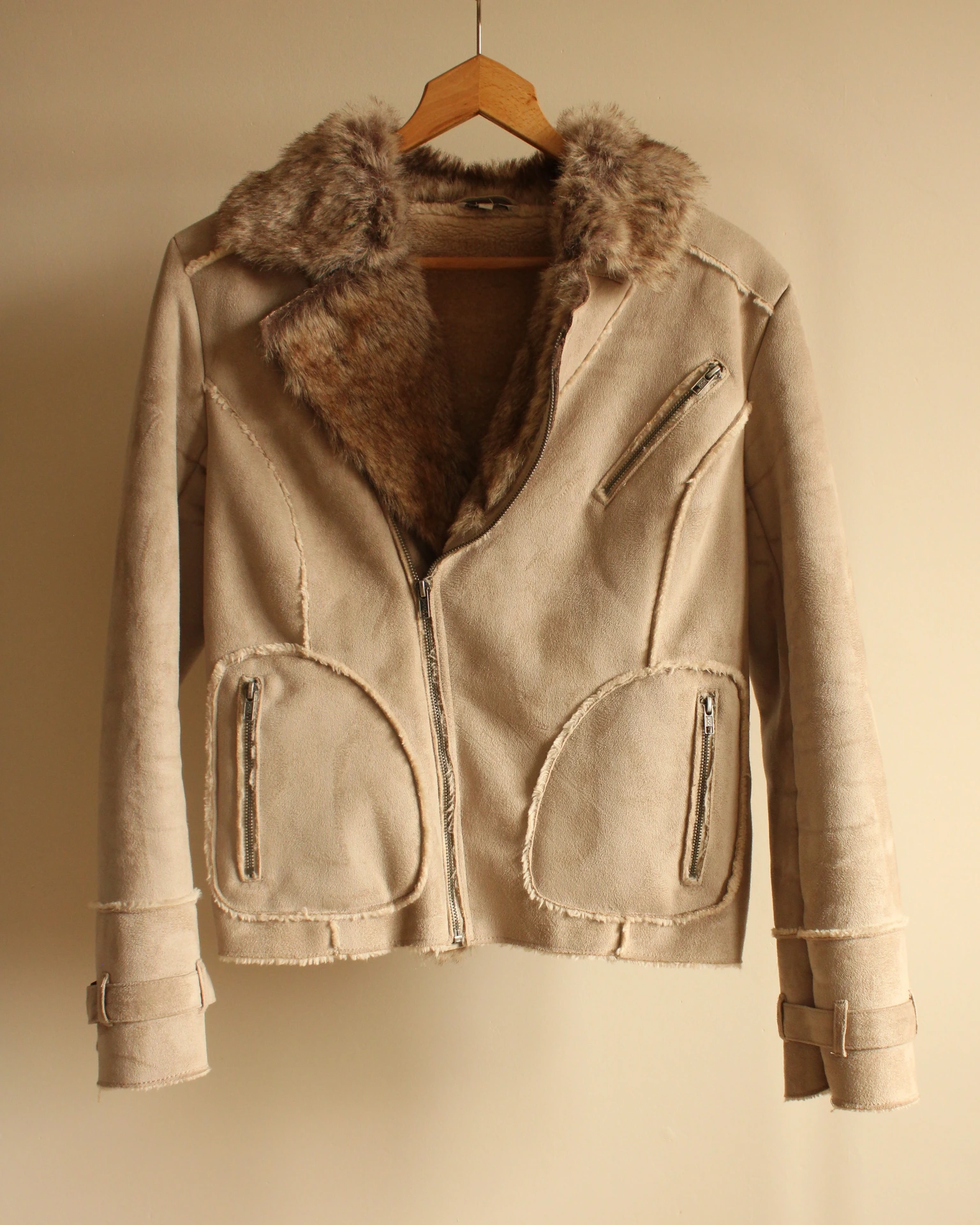 Veste Bombardier Beige