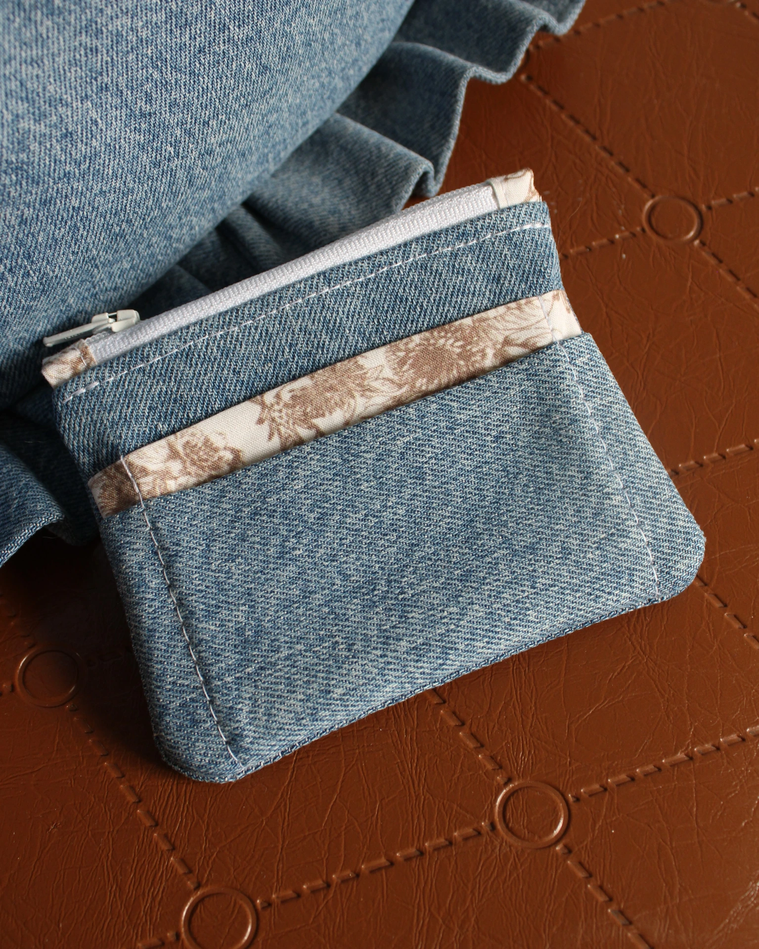 Pochette CB / Porte-cartes Denim
