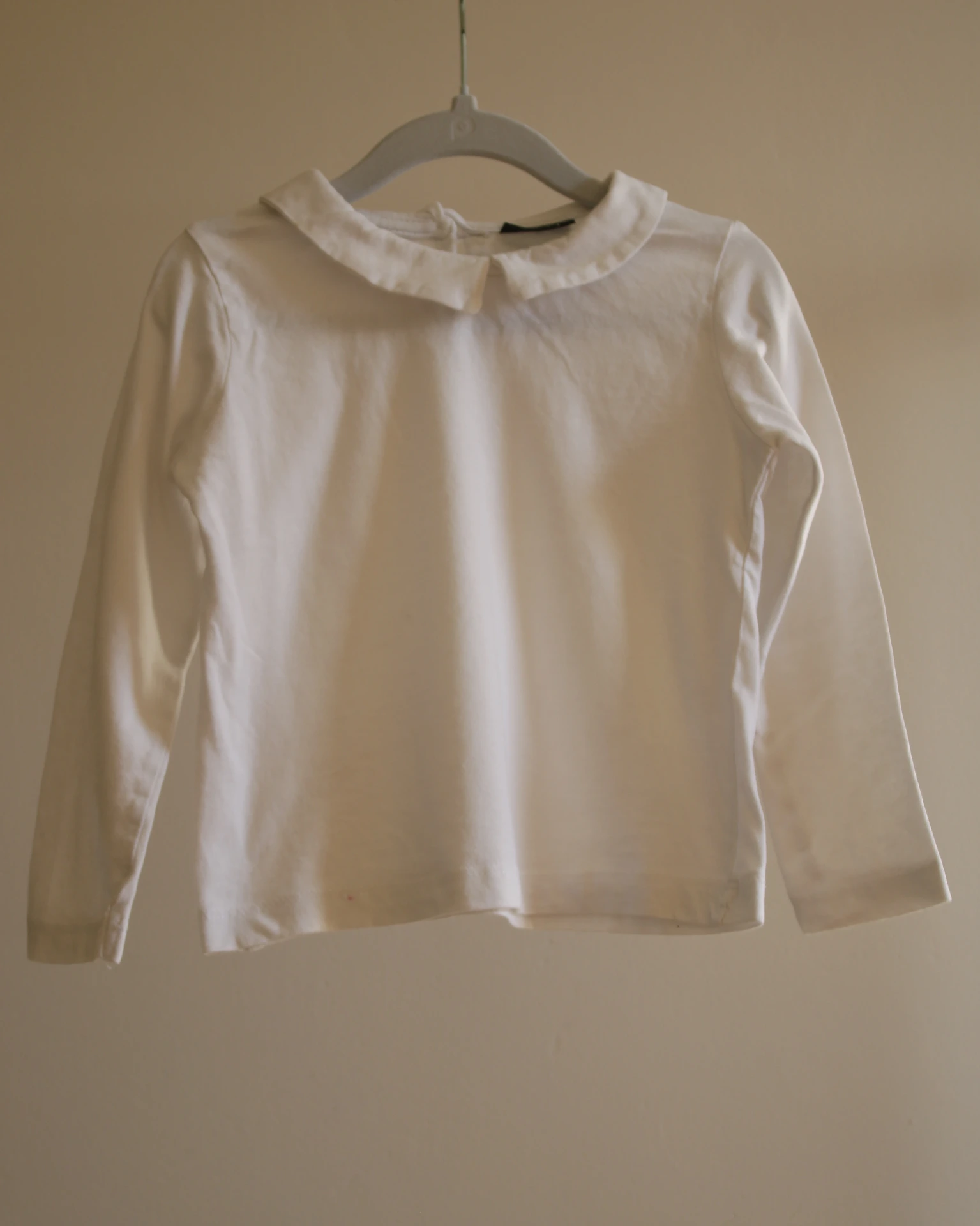 T-shirt blanc manches longues