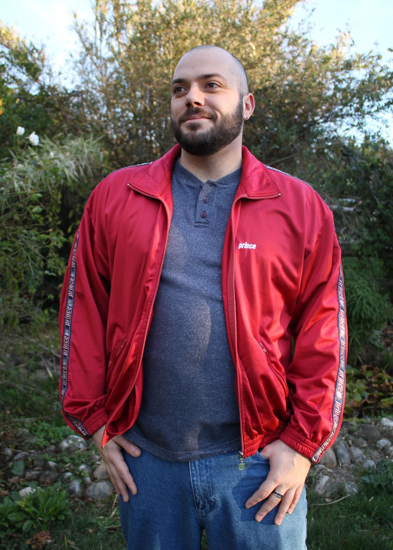 Veste de survêtement Rouge Prince