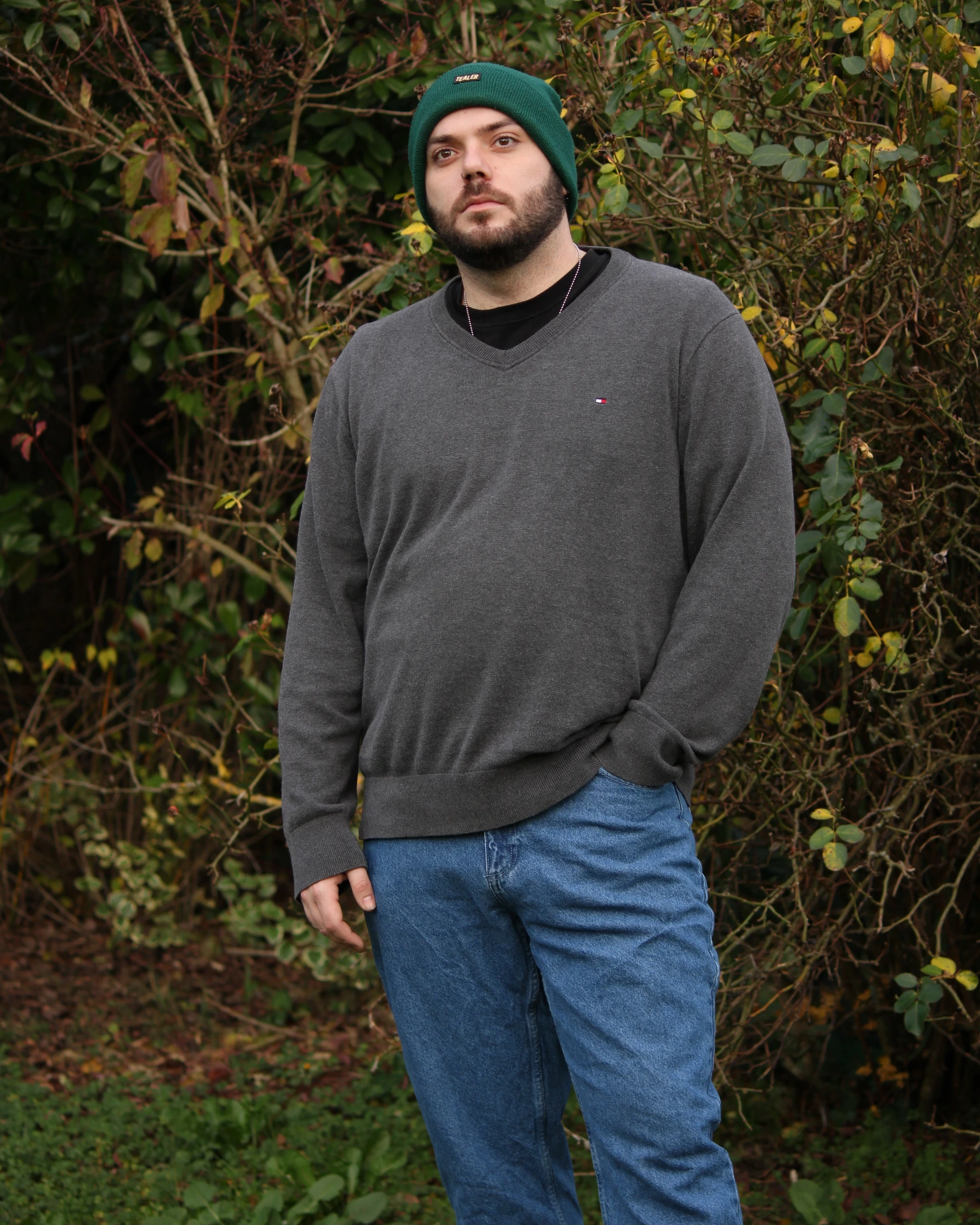 Pull gris Tommy Hilfiger