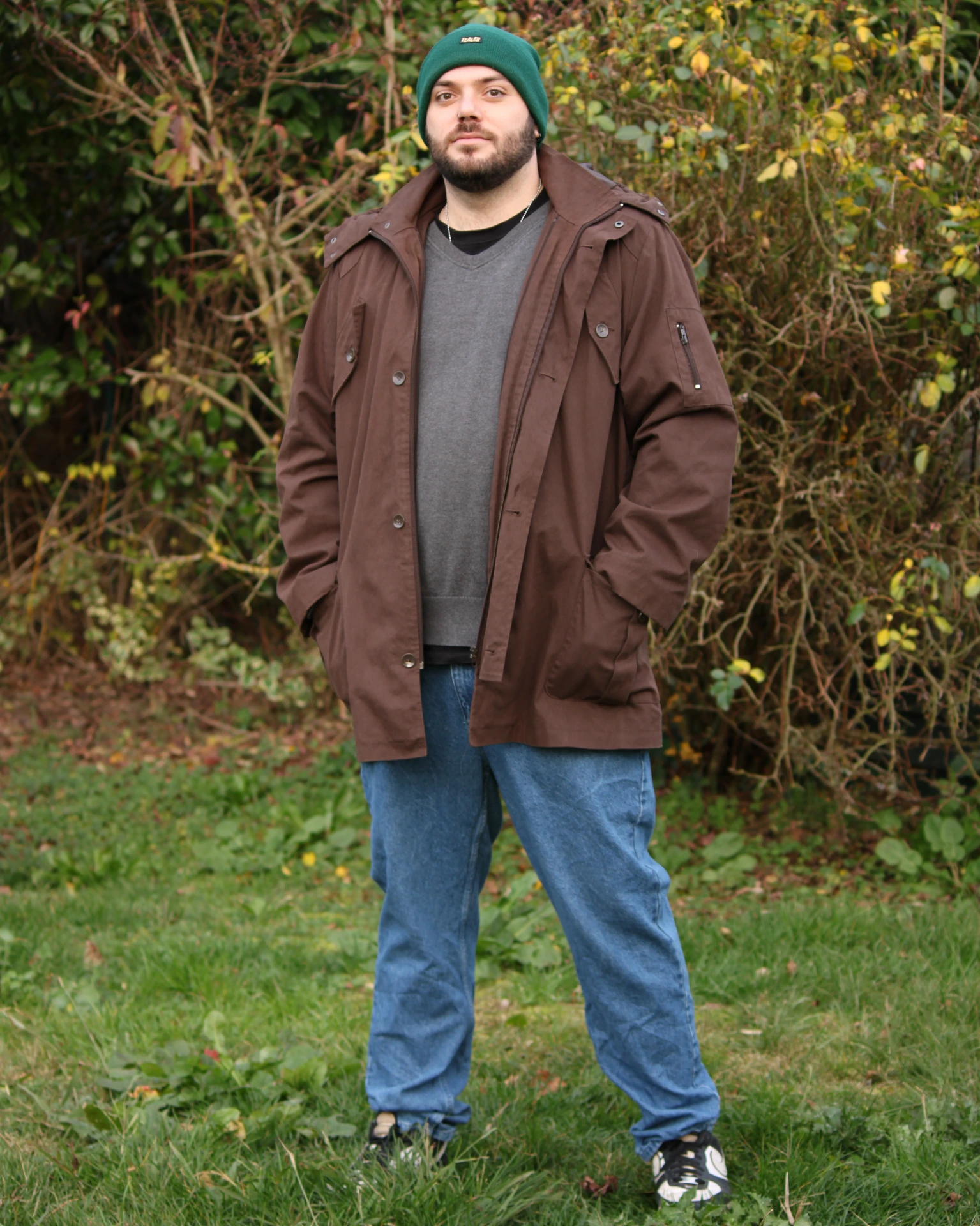 [MT004] Manteau Marron 