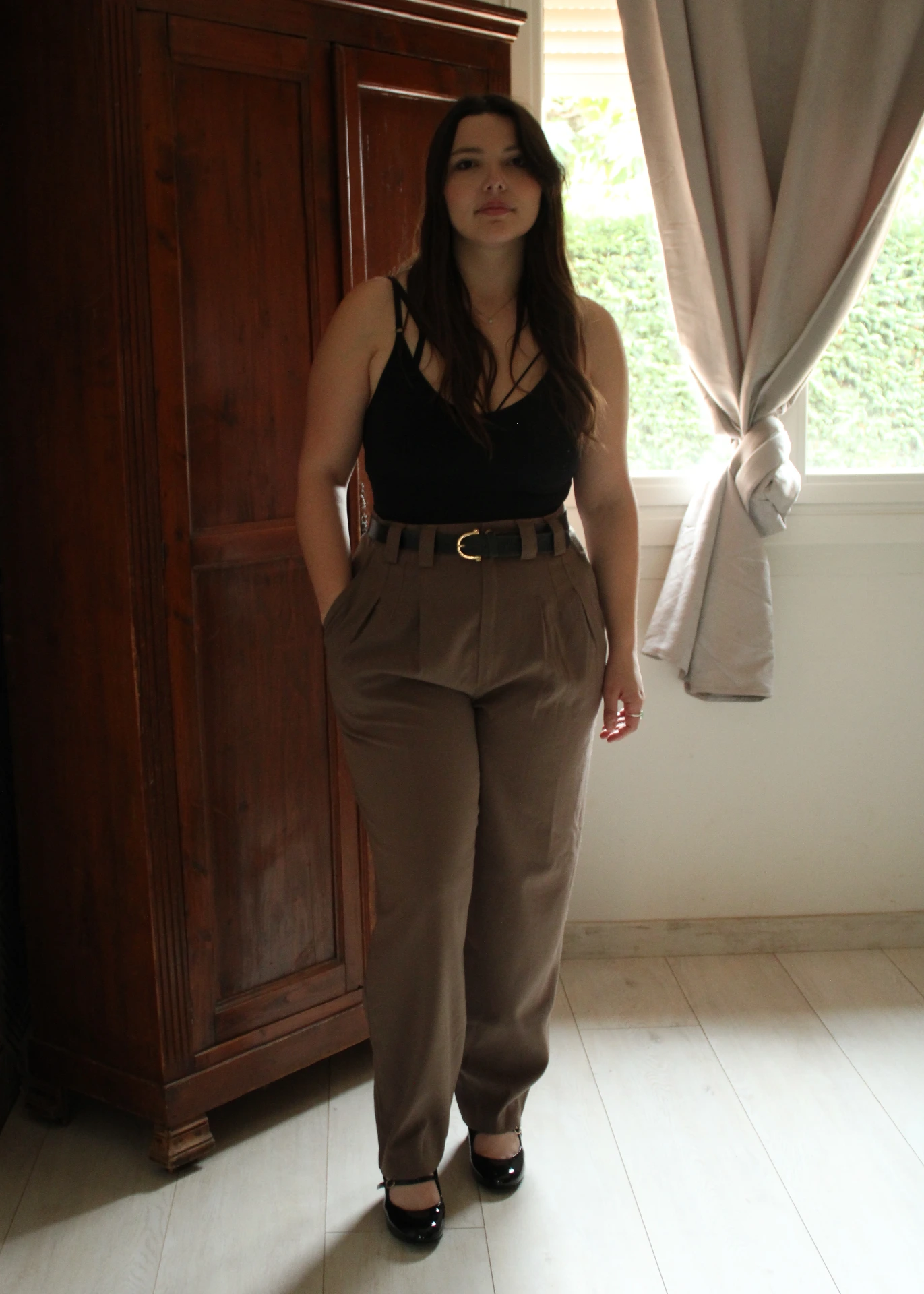 Pantalon Marron
