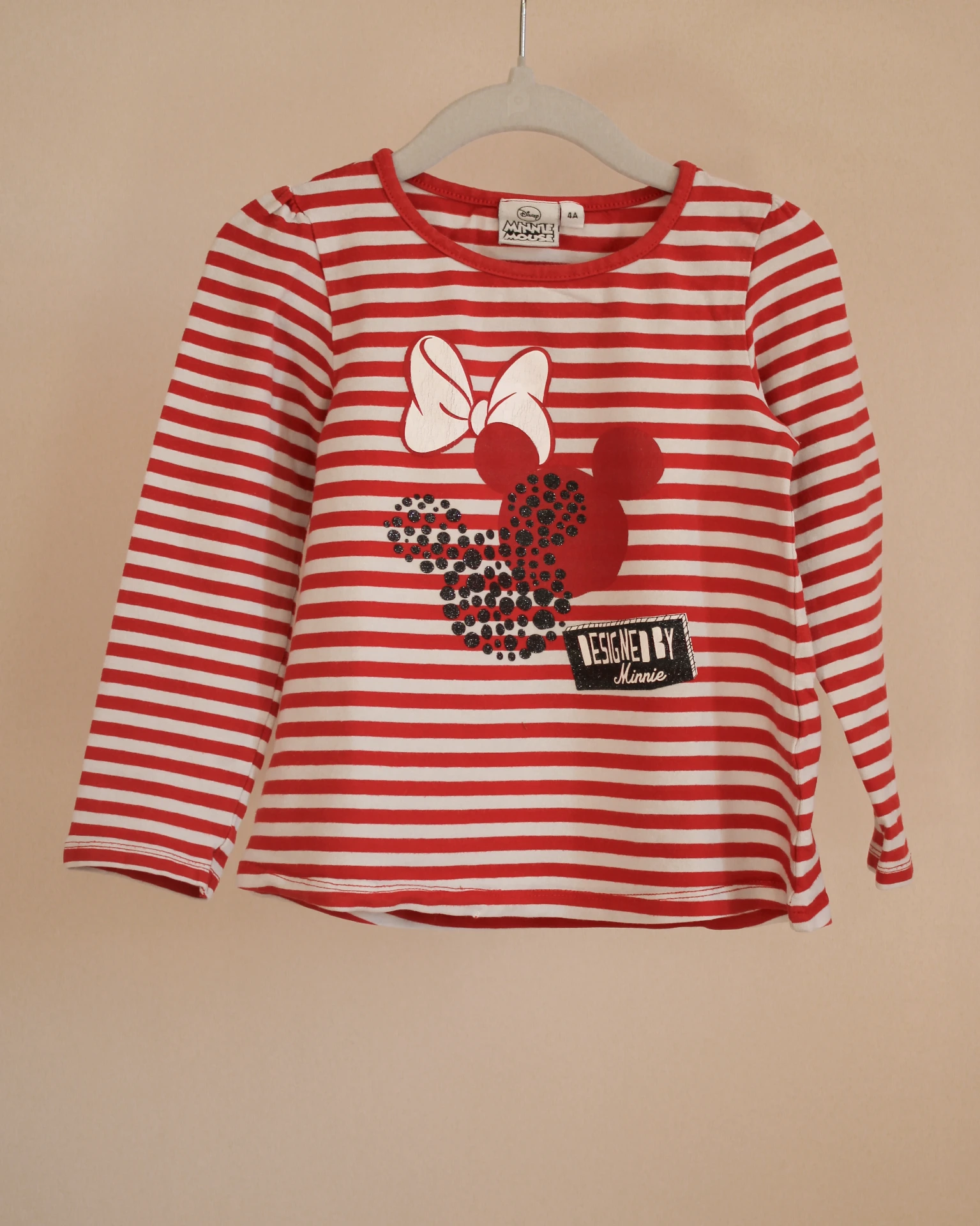 [FTS013] T-shirt Manche Longue Minnie Mouse