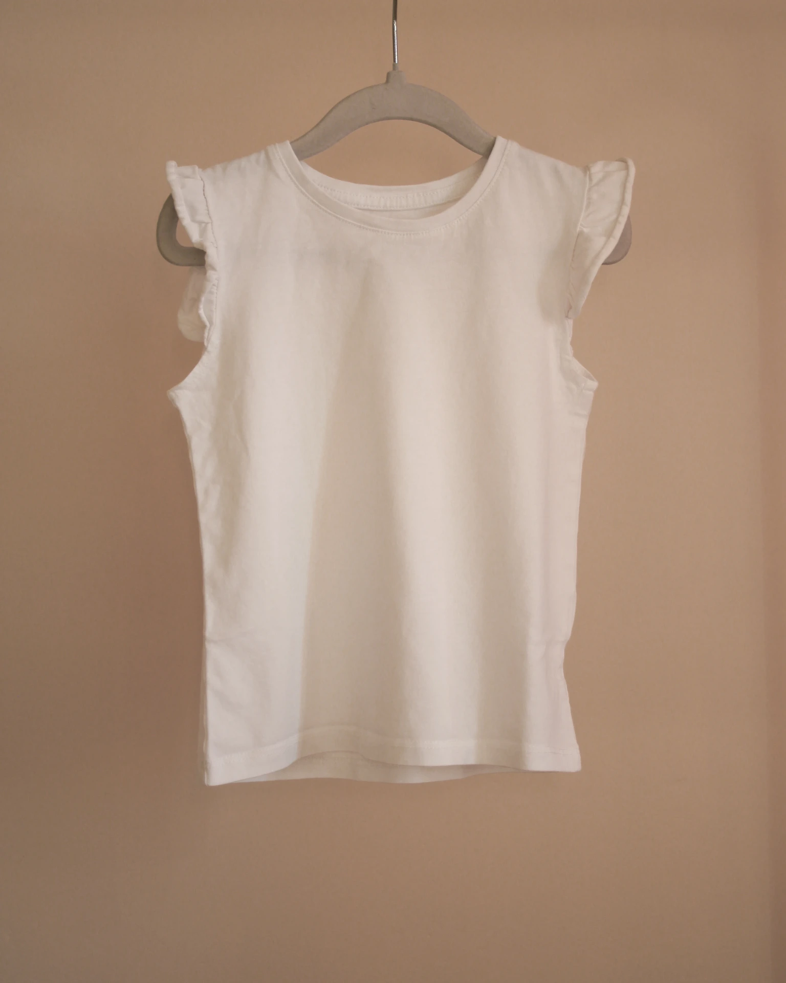T-shirt sans manche blanc
